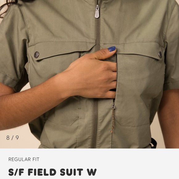 Fjallraven Field Suit, green small (too big)! Excellent condition, worn once. - Picture 7 of 14